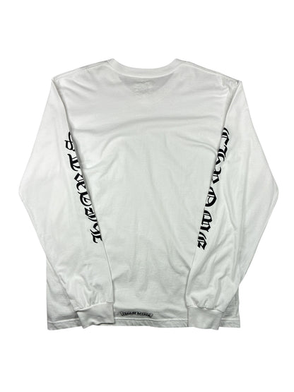 Chrome Hearts Neck Logo Long Sleeve Crewneck