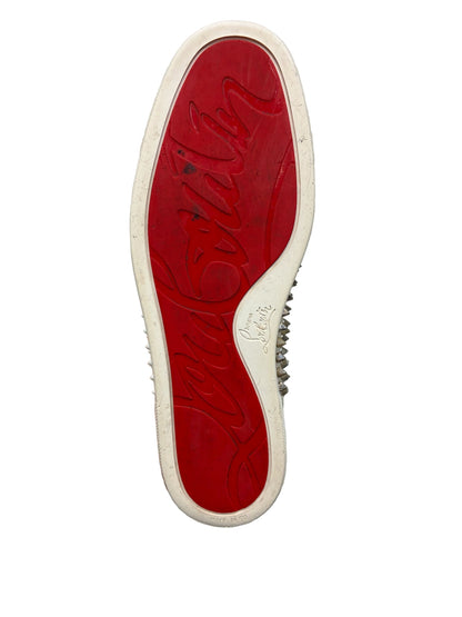 Christian Louboutin Louis High-Top Sneaker White