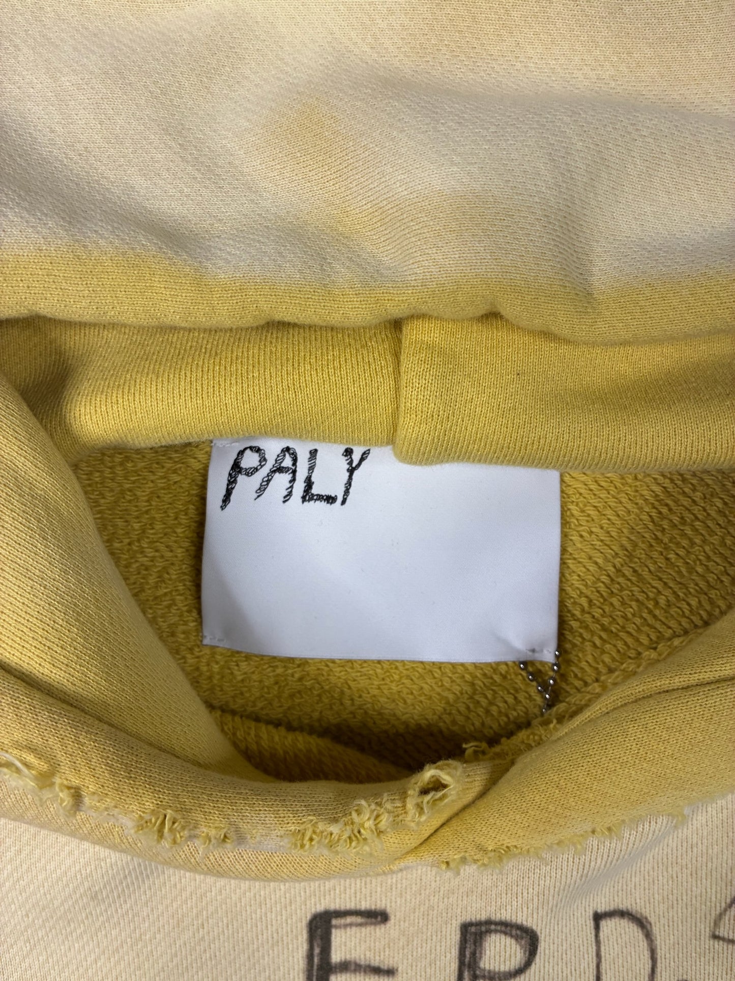 PALY Yellow 'EPDS' Hoodie
