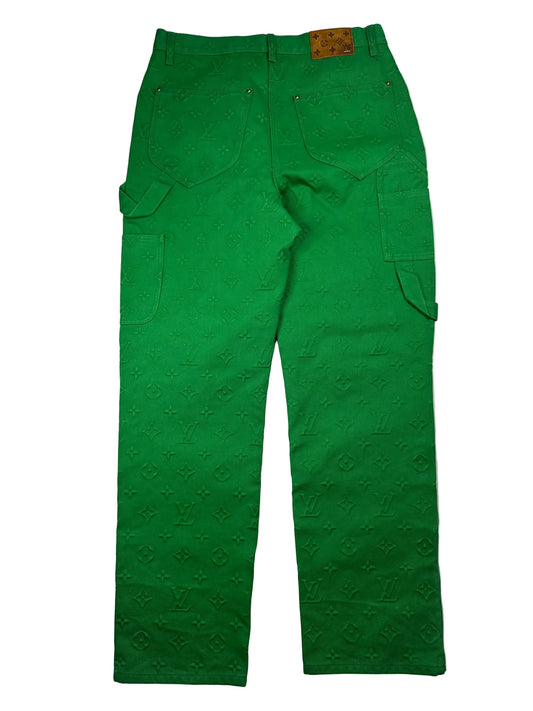 Louis Vuitton Green Monogram Workwear Carpenter