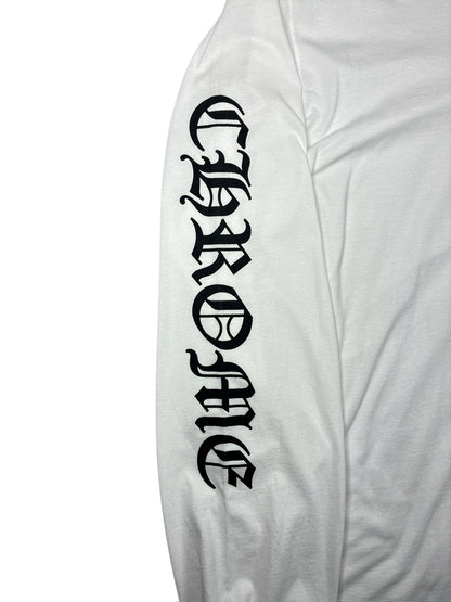 Chrome Hearts Neck Logo Long Sleeve Crewneck