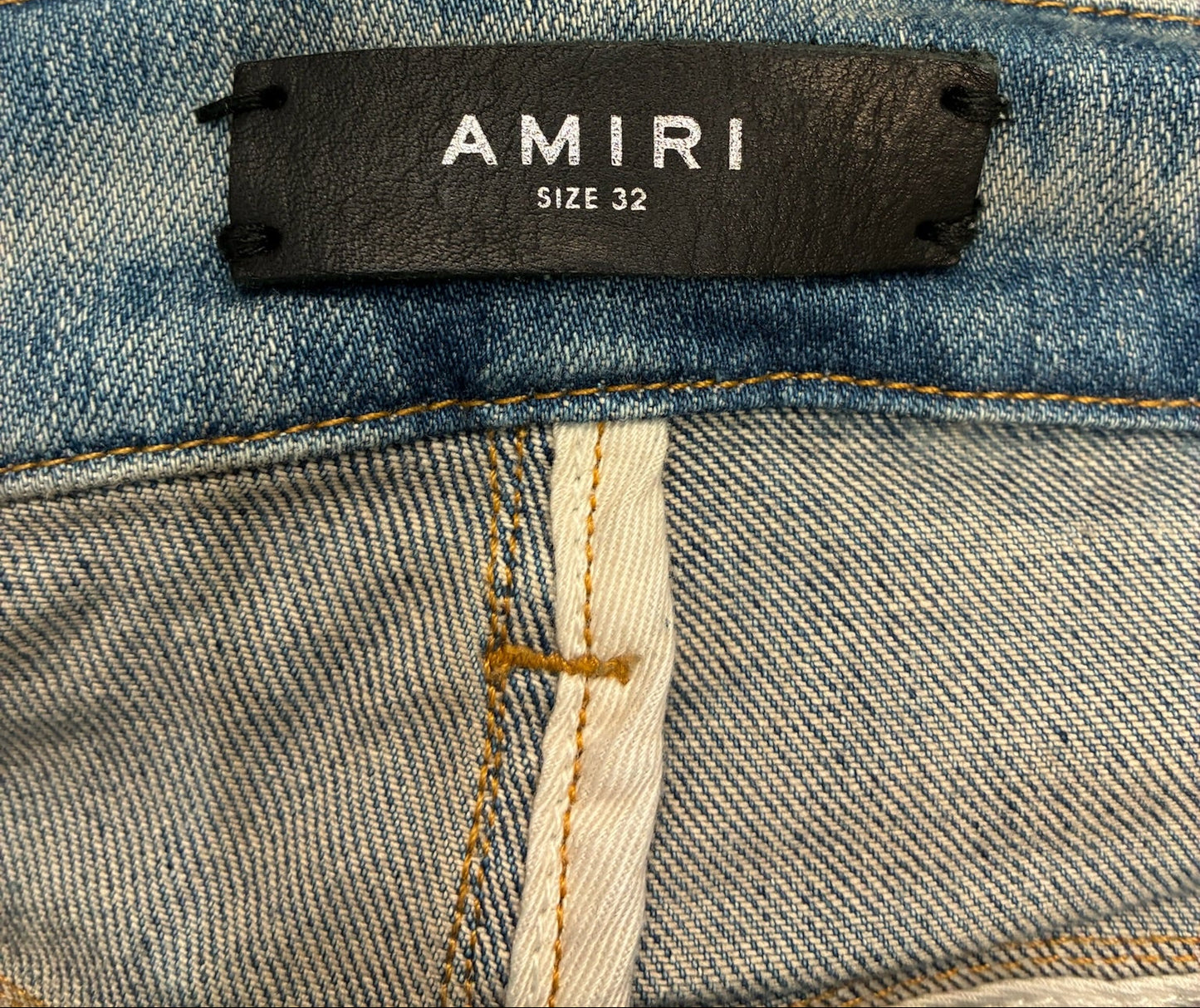 Amiri MX1 Distressed Skinny Jeans