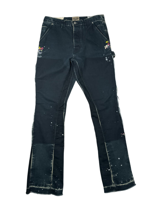 Gallery Dept Carpenter Flared Jeans Navy Blue