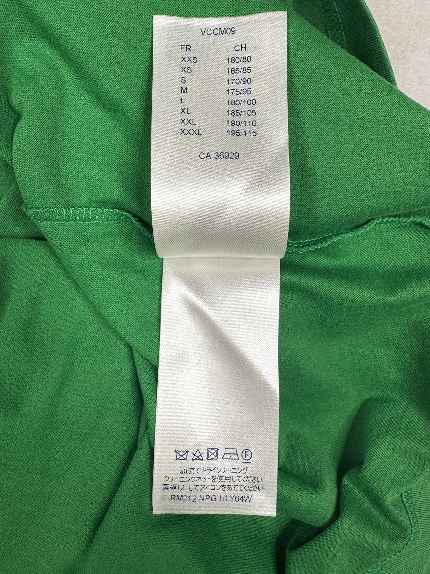 Louis Vuitton Green LV Debossed Tee