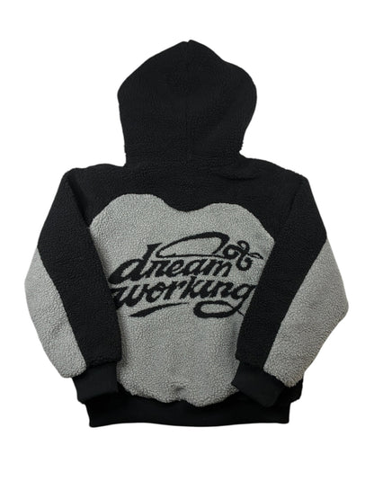 DW Wool Zip Hoodie (Grey)
