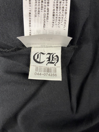 Chrome Hearts Gold Neck Logo T-Shirt