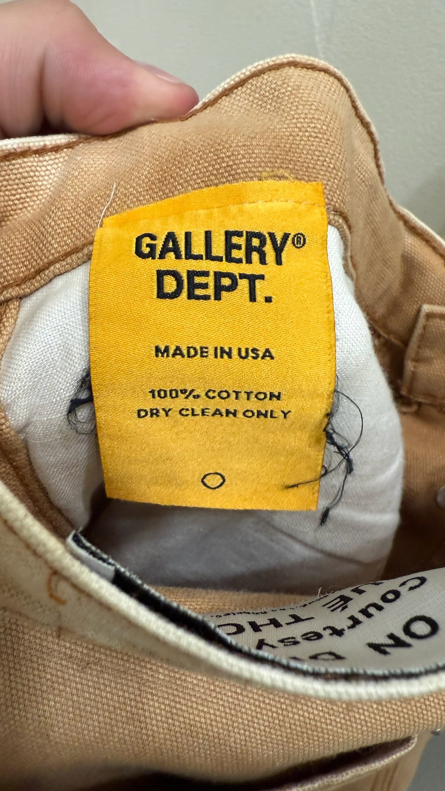 Gallery Dept x Carhartt La Flare Carpenter Jeans
