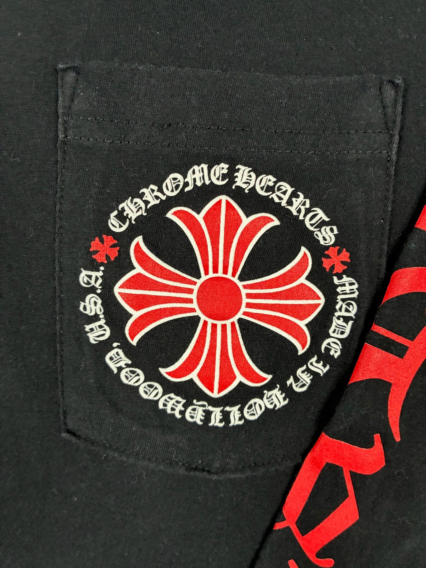 Chrome Hearts Made In Hollywood Plus Cross Long Sleeve