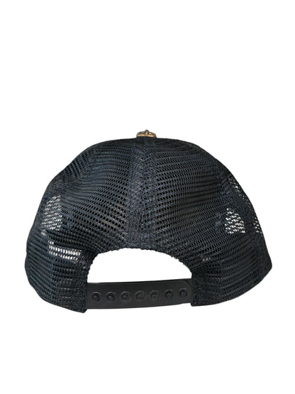 Chrome Hearts Cemetery Orange Cross Patch Trucker Hat