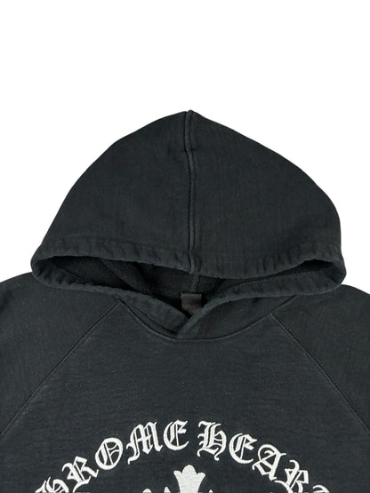 Chrome Hearts King Taco Triple Cross Embroidered Pullover Hoodie Black