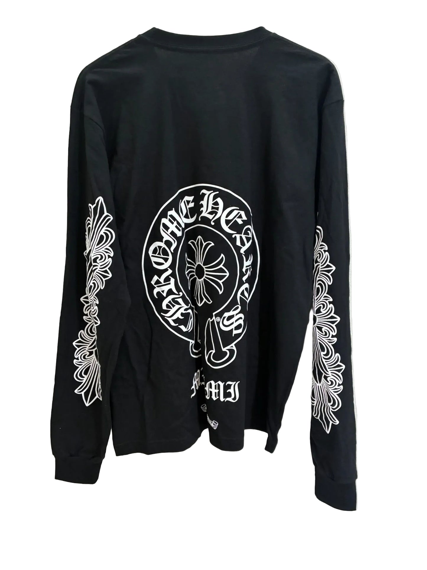 Chrome Hearts Miami Exclusive Horseshoe Logo Long Sleeve T-shirt