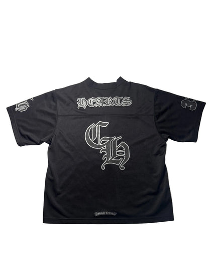 Chrome Hearts Black Mesh Stadium Football Jersey