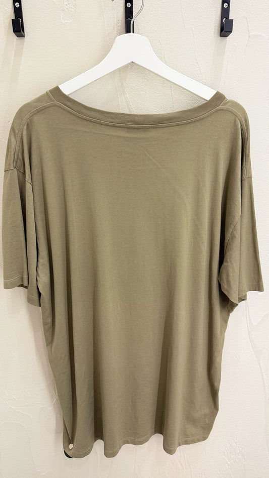 Celine Loose Khaki T Shirt