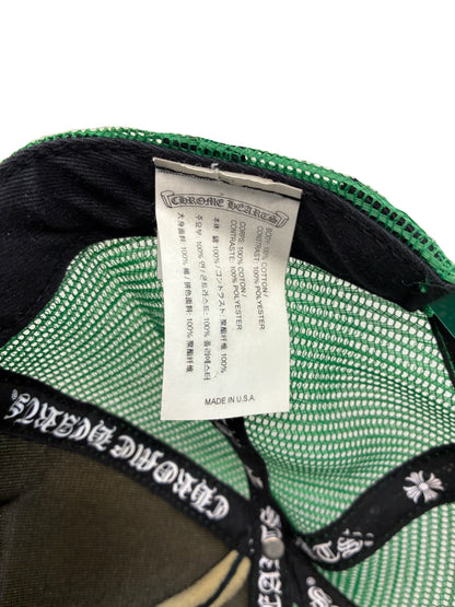 Chrome Hearts Hollywood Trucker Hat Black/Green