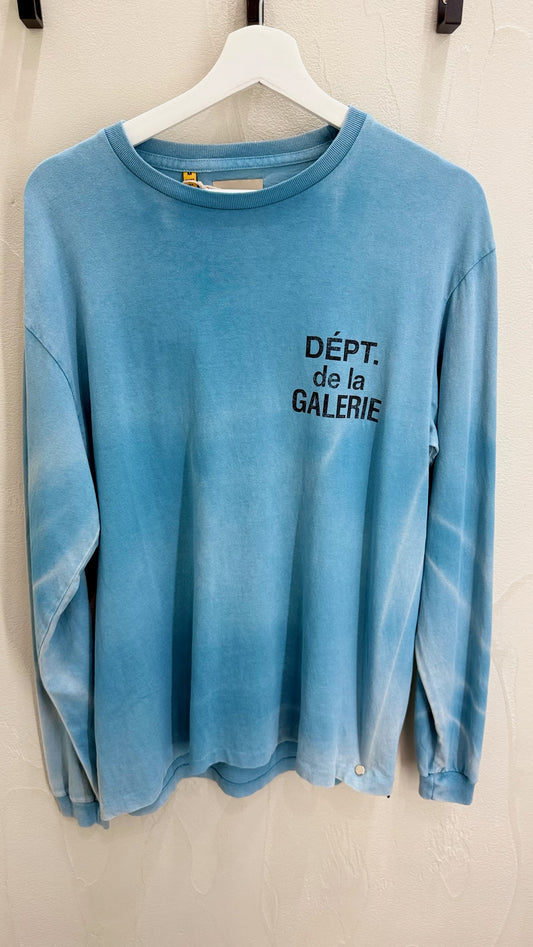 Gallery Dept French Long-Sleeve T-Shirt Teal
