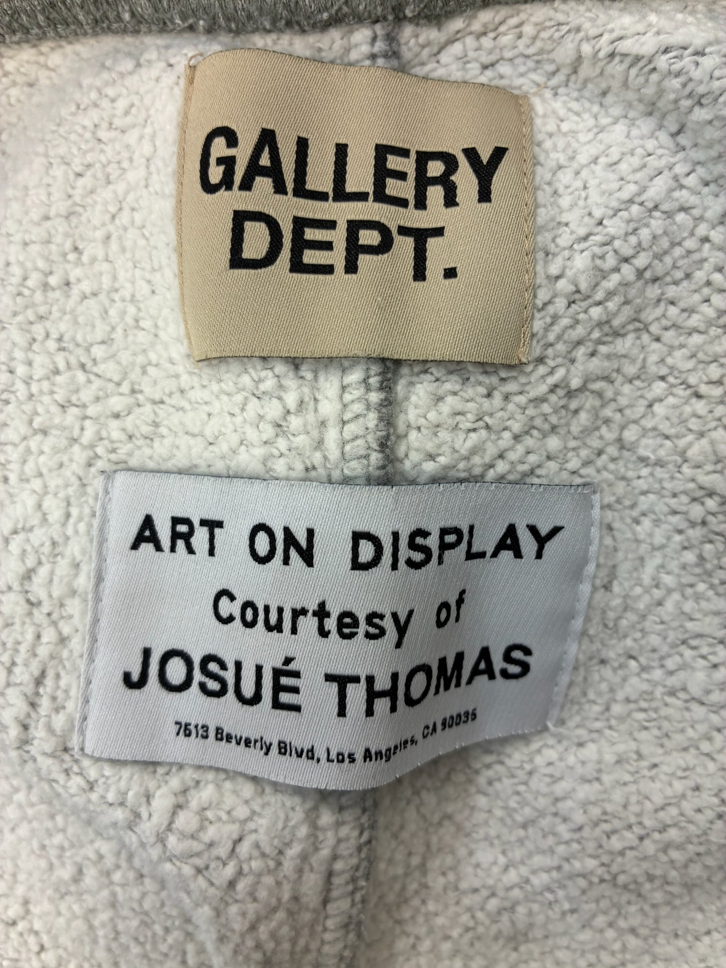 Gallery Dept Grey French Logo Shorts