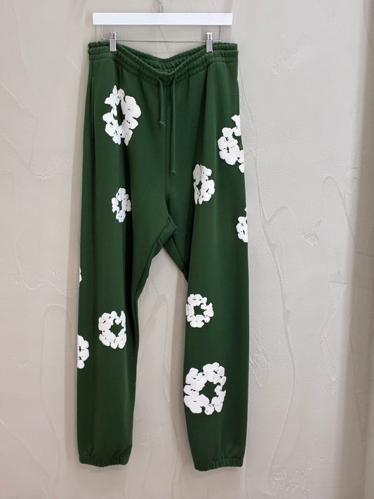 Denim Tears The Cotton Wreath Sweatpants Green