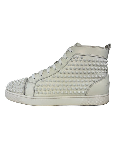 Christian Louboutin Louis High-Top Sneaker White