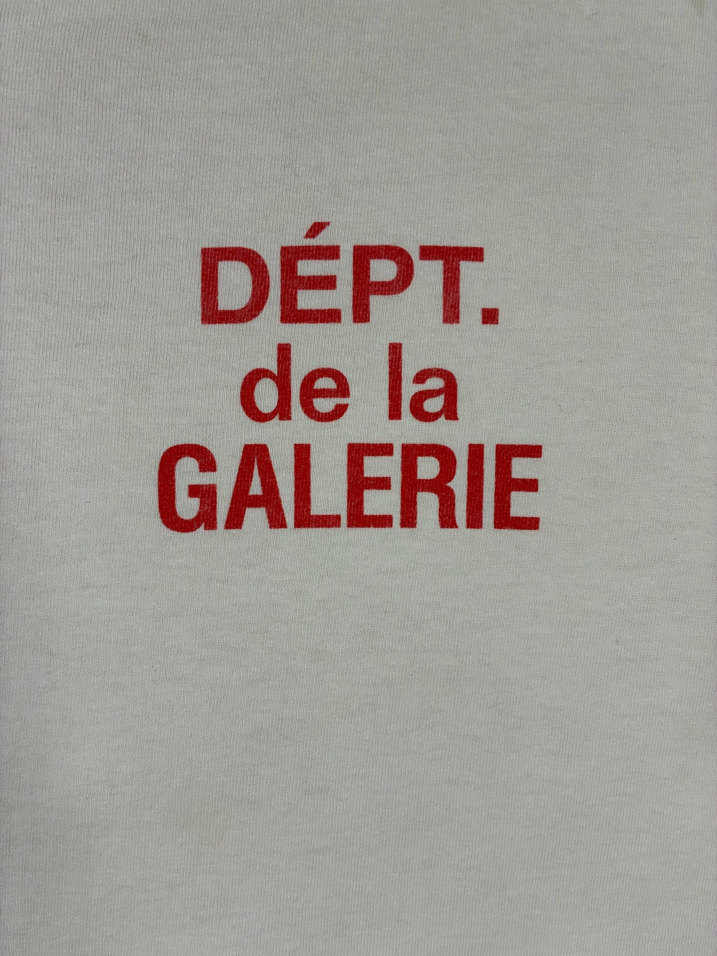 Gallery Dept Logo T-Shirt 'Cream'