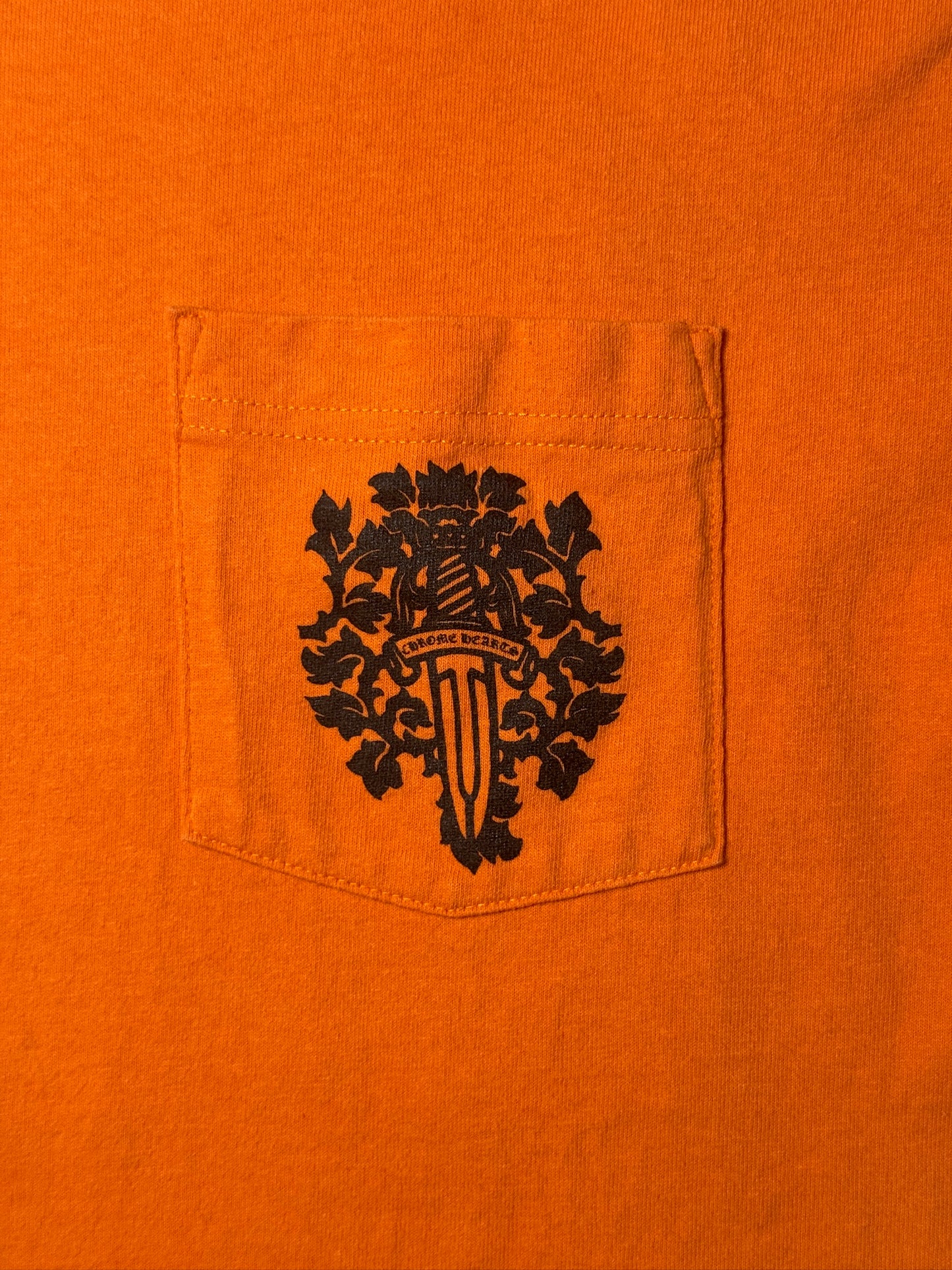 Chrome Hearts Orange Vine Dagger T-Shirt