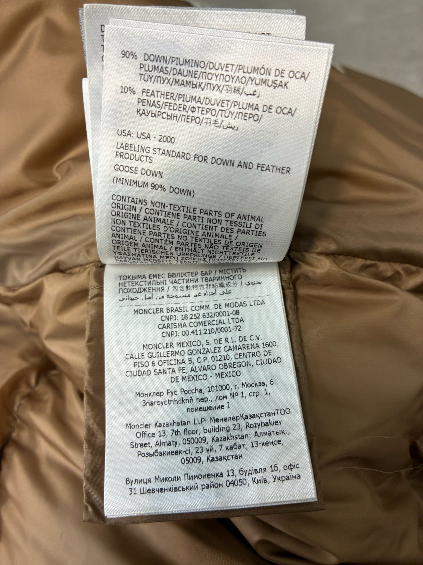 Moncler x Palm Angels Thompson Short Down Jacket Dark Green