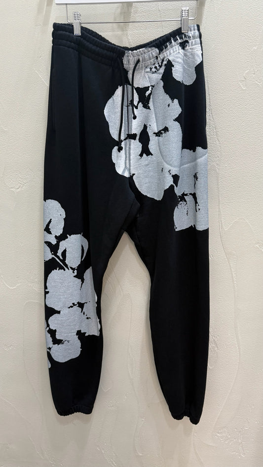 Denim Tears The Cotton Wreath Sweatpants Black