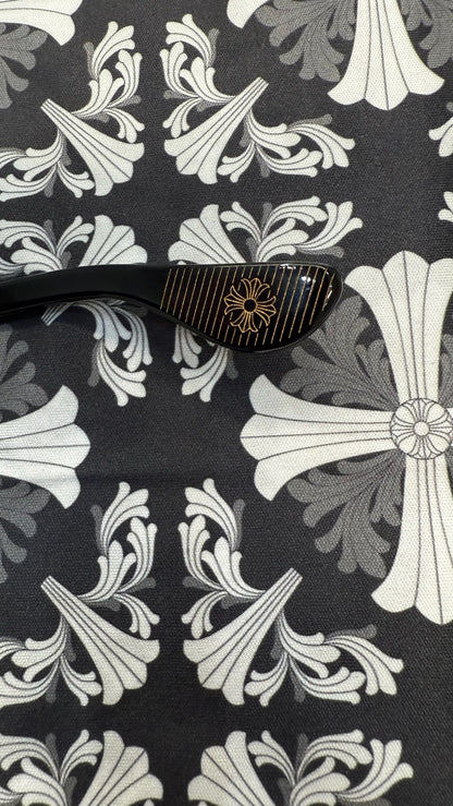 Chrome Hearts Box-Officer Glasses 'Black'