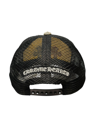 Chrome Hearts Triple Cross Trucker Hat Red White Blue