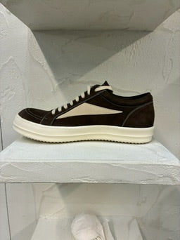 Rick Owens Saddle Milk Vintage Sneakers