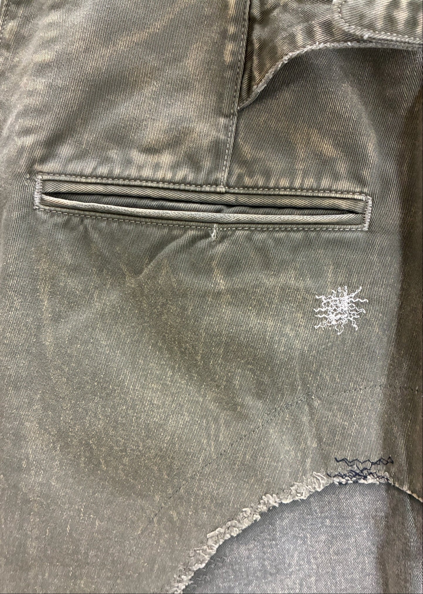 Kapital High Waisted Nime Pants 'Khaki Green'