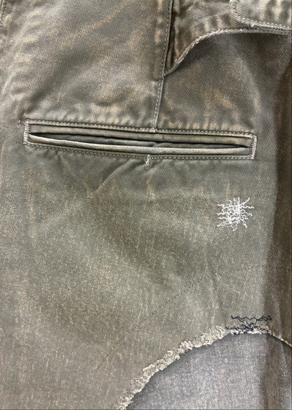 Kapital High Waisted Nime Pants 'Khaki Green'