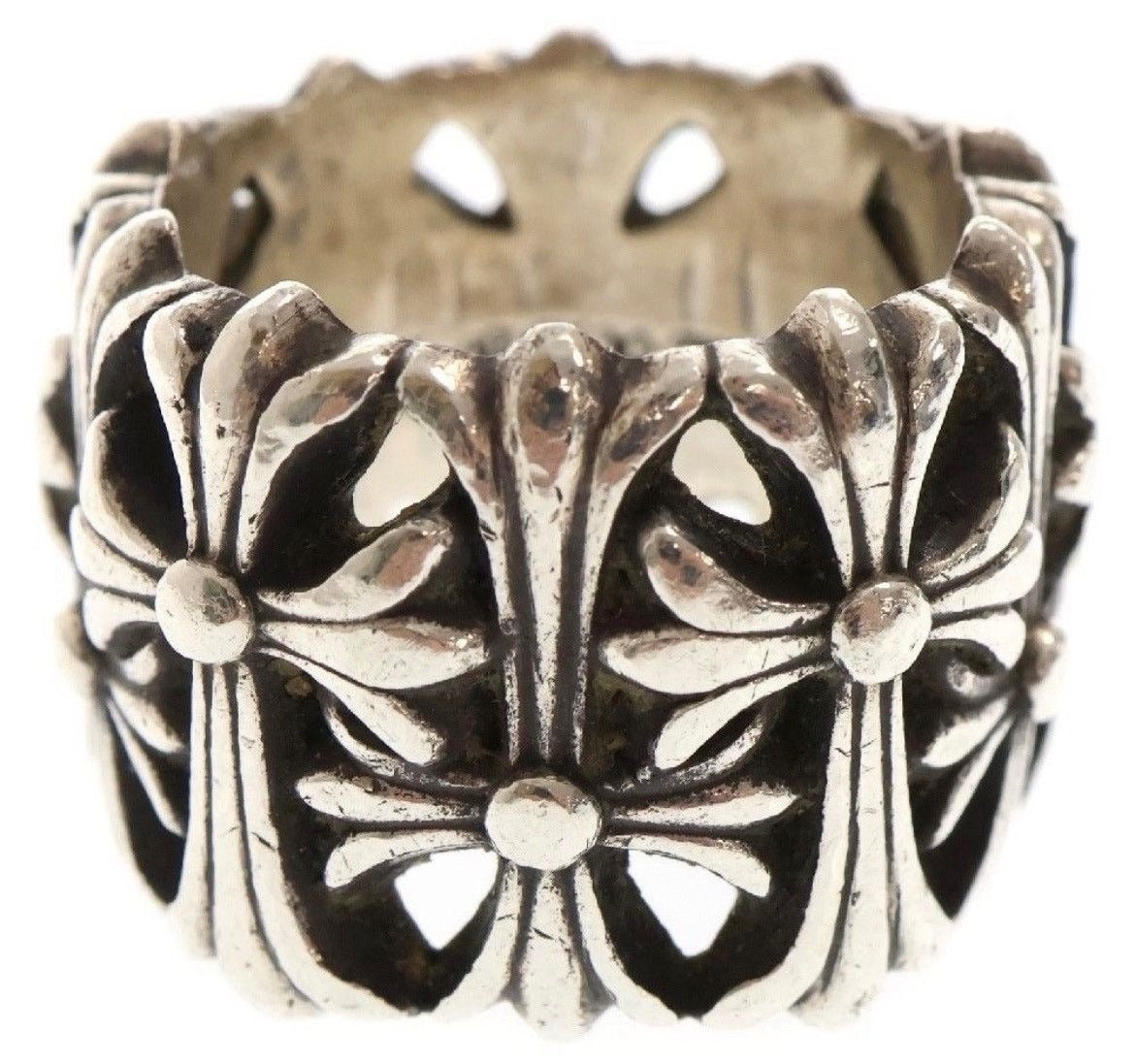 Chrome Hearts Cemetery Cross ring