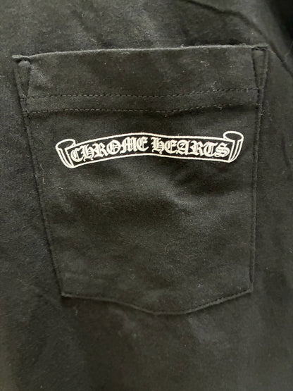 T-shirt à manches longues Chrome Hearts avec logo en volute