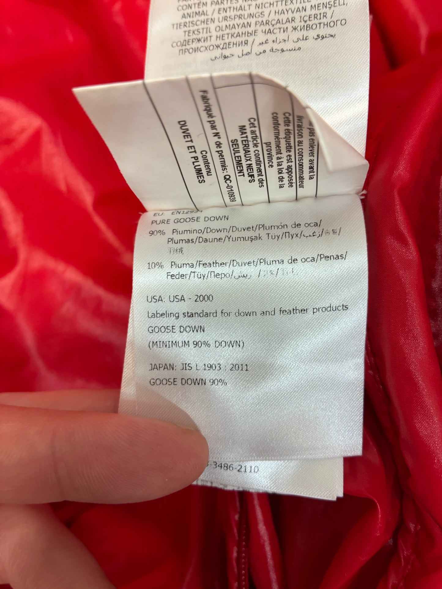 Moncler Ecrins Giubbotto Jacket Red