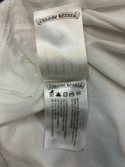 Chrome Hearts Neck Letters Logo T-Shirt