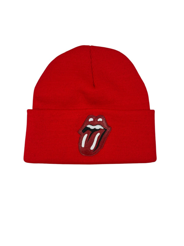 Chrome Hearts x The Rolling Stones Red Beanie