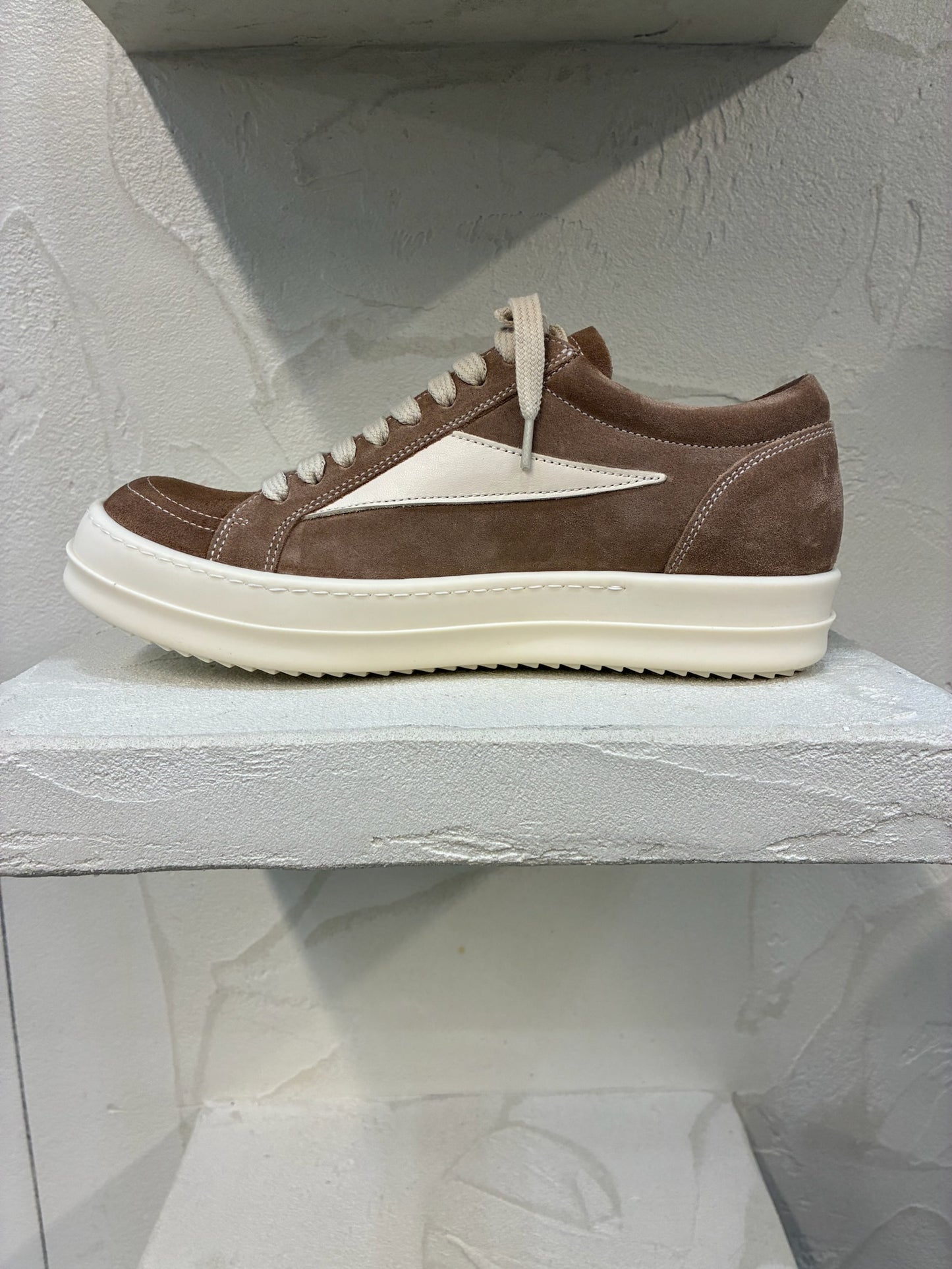 Rick Owens Vintage leather lace up sneakers