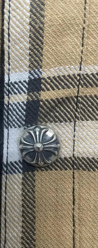 Chrome Heart Padded Flannel