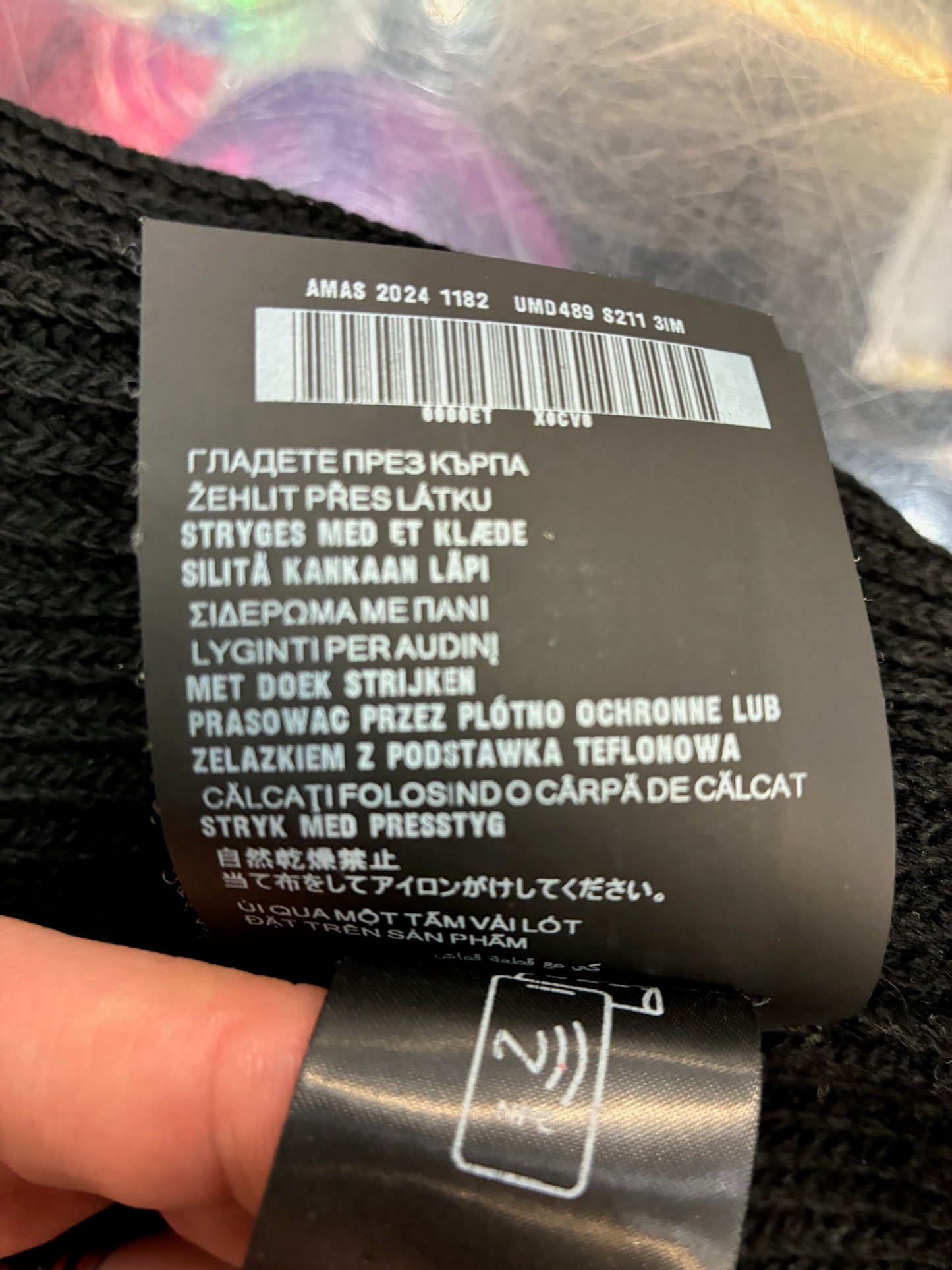 Prada Black Wool Beanie