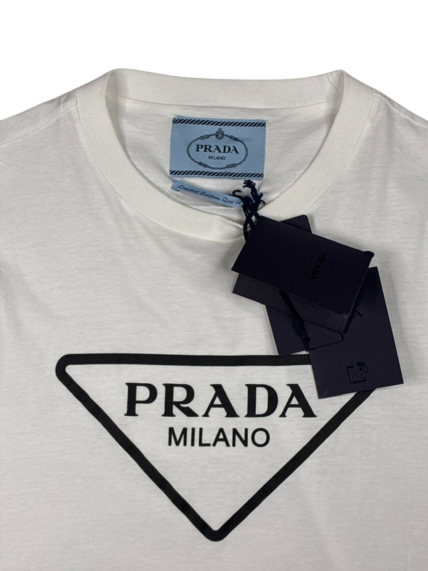 Prada Triangle Logo T-Shirt
