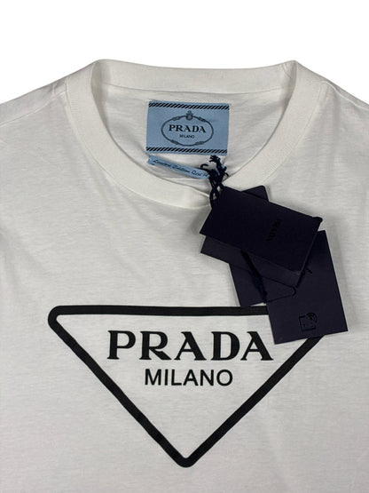 Prada Triangle Logo T-Shirt
