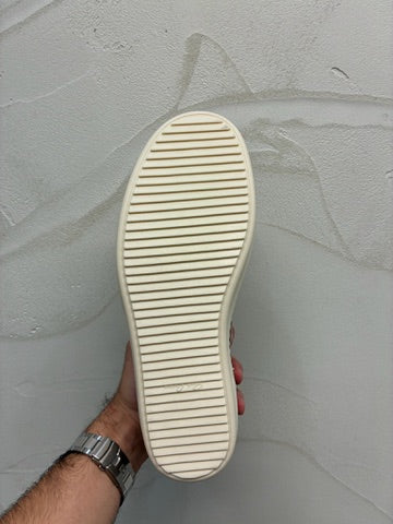 Rick Owens Saddle Milk Vintage Sneakers