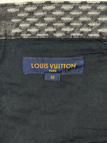 Louis Vuitton x Nigo Giant Damier Waves Monogram denim pants