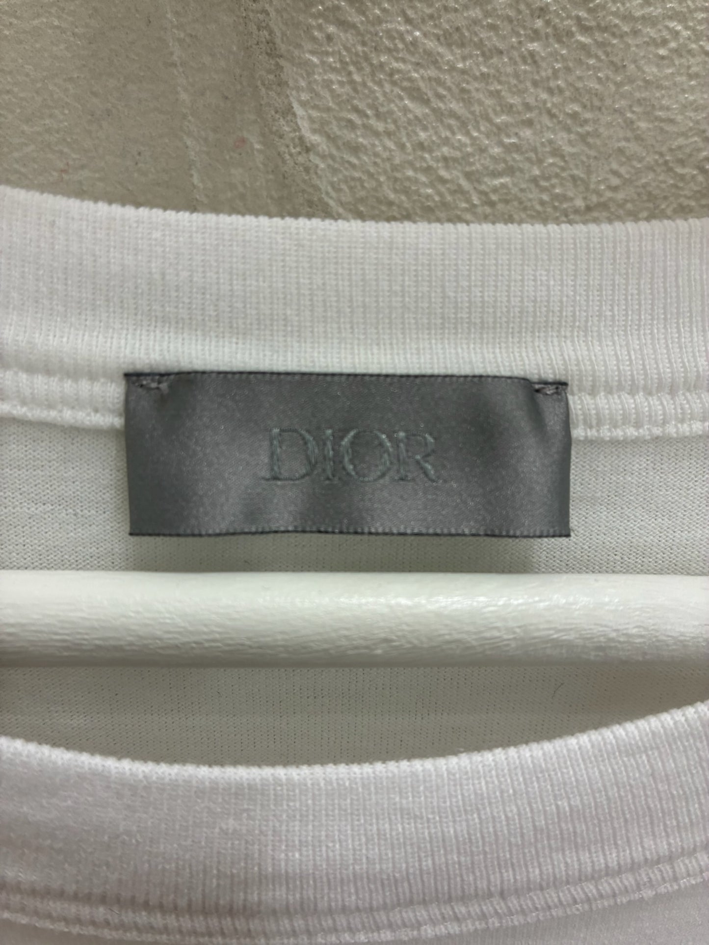 Christian Dior x Kenny Scharf  Embroidered Logo T-Shirt