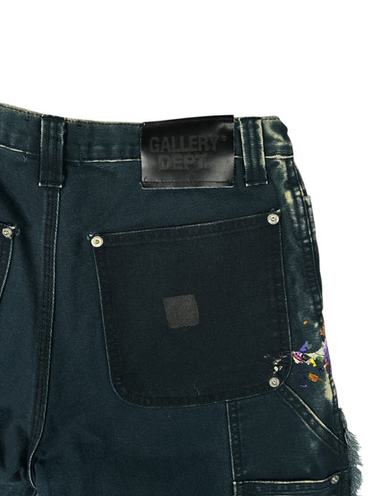 Gallery Dept Carpenter Flared Jeans Navy Blue