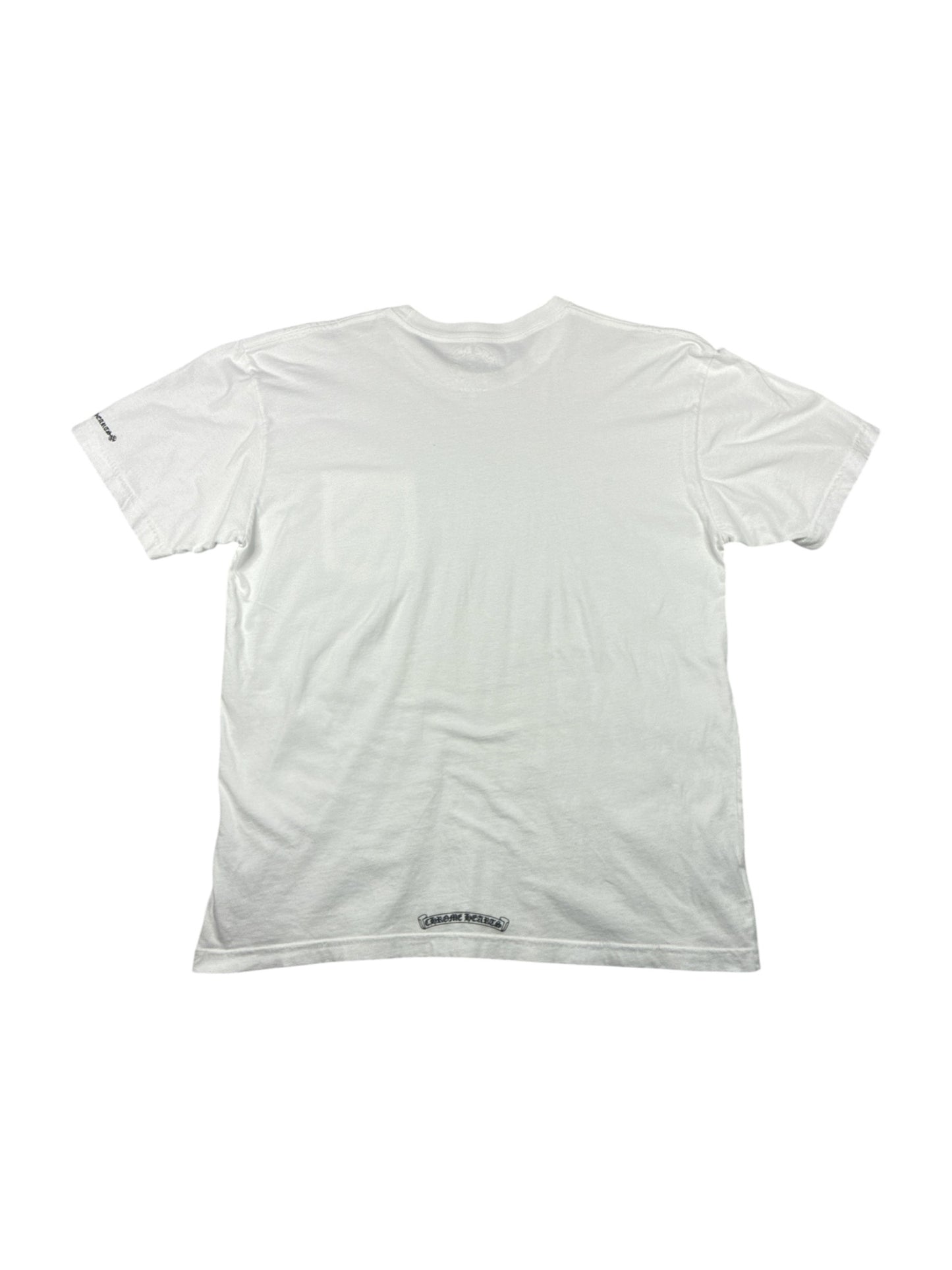 Chrome Hearts Neck Letter Logo T-Shirt