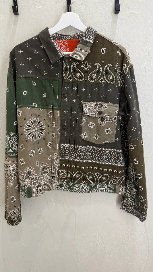 Kapital Flannel bandana Reversible Jacket
