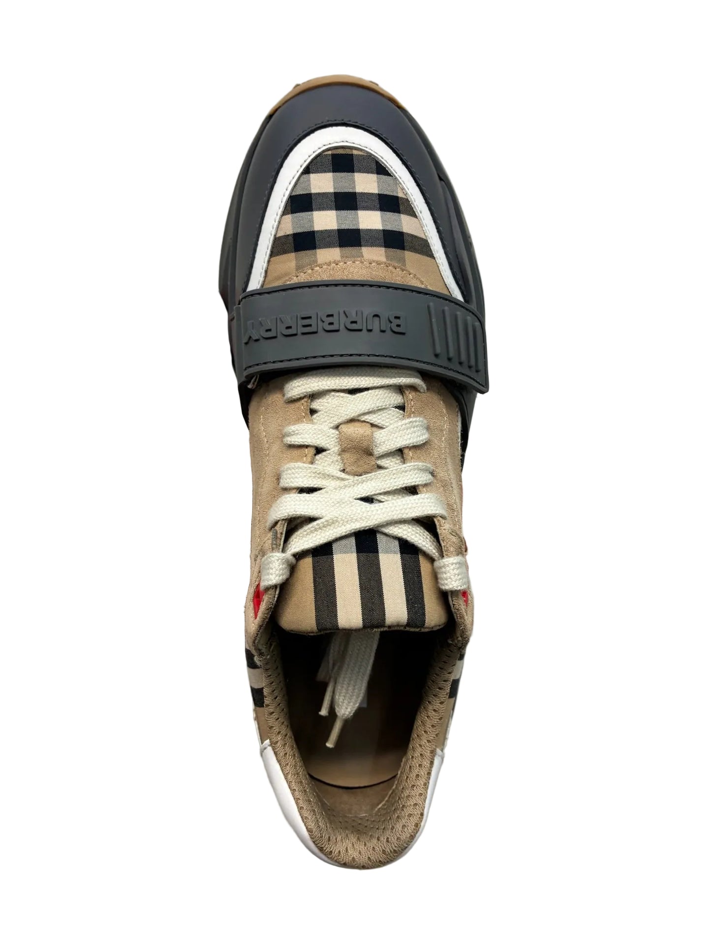 Burberry Lace-Up Low-Top Sneaker