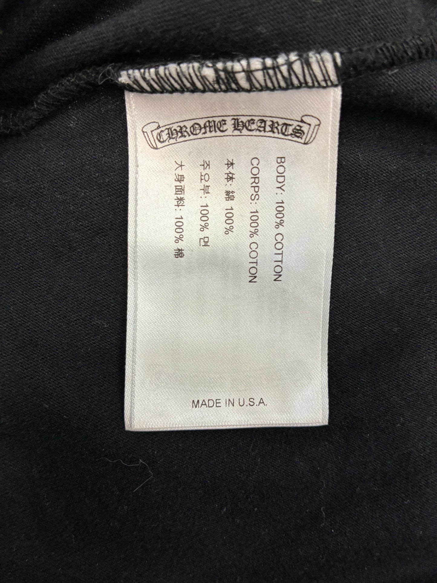 Chrome Hearts Boost Logo T-Shirt 'Balck'