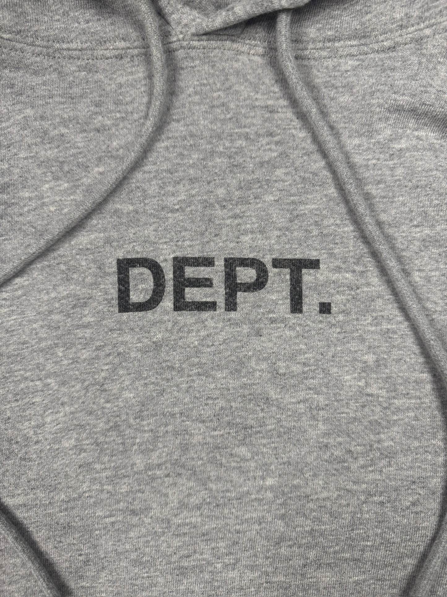 Gallery Dept. “Dept” Logo Hoodie Grey